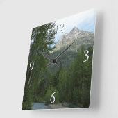 McDonald Creek in Glacier National Park Vierkante Klok (Hoek)