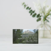 McDonald Creek in Glacier National Park Visitekaartje (Staand voorkant)