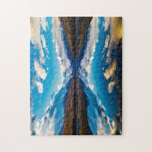 McDonald Glacier Park Montana. Legpuzzel (Verticaal)