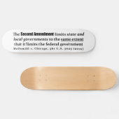 McDonald v. Chicago, 561 VS 3025 (2010) Persoonlijk Skateboard (Horizontaal)