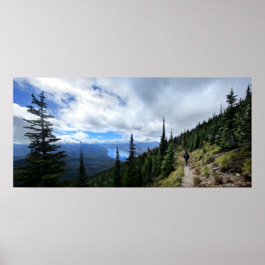 McDonald van Mt Brown - Nationaal Park Glacier Poster (Voorkant)