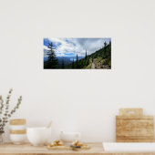 McDonald van Mt Brown - Nationaal Park Glacier Poster (Keuken)