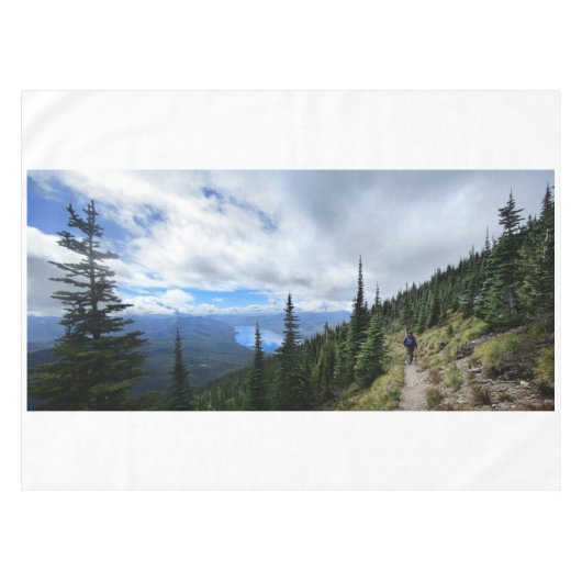 McDonald van Mt Brown - Nationaal Park Glacier Tafelkleed (Voorkant (Horizontaal))