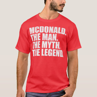 McdonaldMcdonald Achternaam McDonald T-shirt