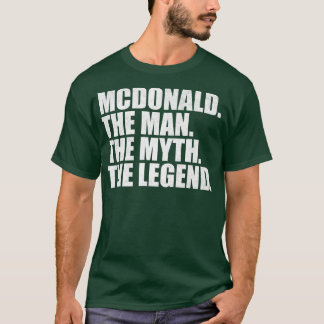 McdonaldMcdonald Achternaam McDonald T-shirt