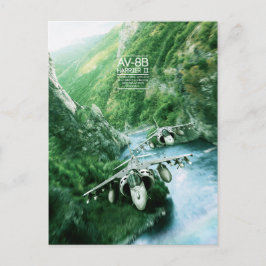 McDonnell Douglas AV-8B Harrier II briefkaart