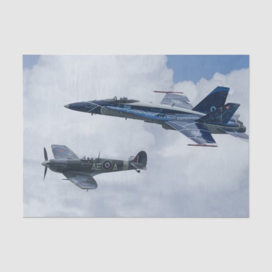 McDonnell Douglas CF-188A Hornet Tissuepapier (Voorkant)