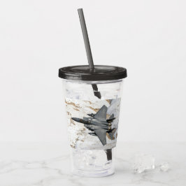McDonnell Douglas F-15 Eagle Acryl Drinkbeker
