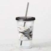 McDonnell Douglas F-15 Eagle Acryl Drinkbeker (Achterkant)