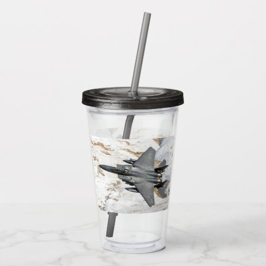 McDonnell Douglas F-15 Eagle Acryl Drinkbeker (Achterkant)