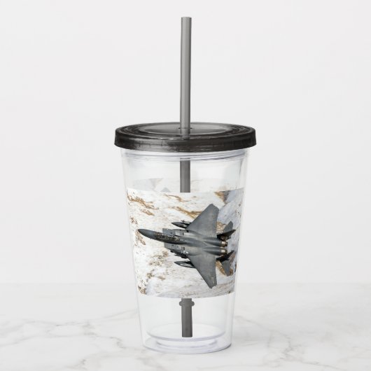 McDonnell Douglas F-15 Eagle Acryl Drinkbeker (Voorkant)