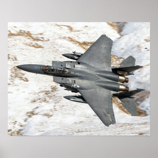 McDonnell Douglas F-15 Eagle Poster (Voorkant)