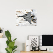McDonnell Douglas F-15 Eagle Poster (Thuiskantoor)