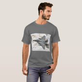 McDonnell Douglas F-15 Eagle T-shirt (Voorkant volledig)