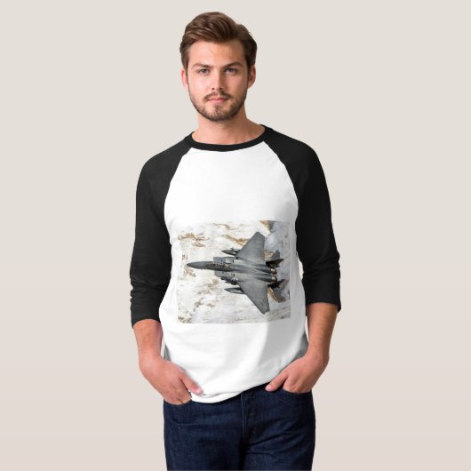 McDonnell Douglas F-15 Eagle T-shirt (Voorkant volledig)