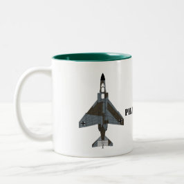 McDonnell Douglas F-4 Phantom II (Luftwaffe) Tweekleurige Koffiemok
