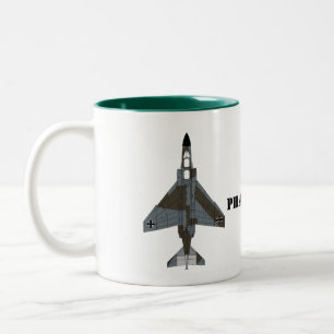 McDonnell Douglas F-4 Phantom II (Luftwaffe) Tweekleurige Koffiemok