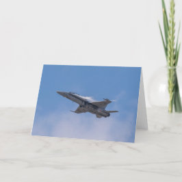 McDonnell Douglas F/A-18 Hornet Bedankkaart