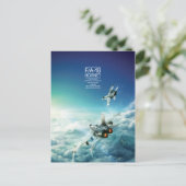 McDonnell Douglas F/A-18 Hornet briefkaart (Staand voorkant)