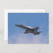 McDonnell Douglas F/A-18 Hornet Briefkaart (Voorkant / Achterkant)