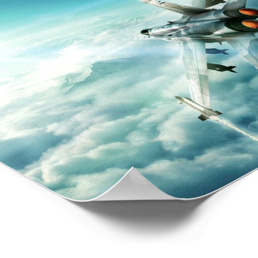 McDonnell Douglas F/A-18 Hornet poster (Hoek)