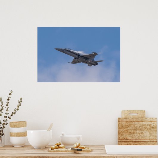 McDonnell Douglas F/A-18 Hornet Poster (Keuken)