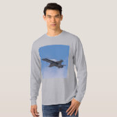 McDonnell Douglas F/A-18 Hornet T-shirt (Voorkant volledig)