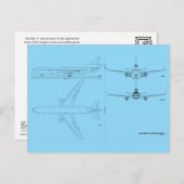 McDonnell Douglas MD-11 Briefkaart (Voorkant / Achterkant)