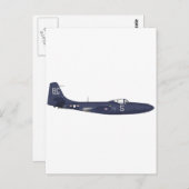 McDonnell FH-1 Phantom Briefkaart (Voorkant / Achterkant)