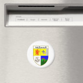 McDonnell Wapen/Familie Crest Magneet (Insitu (Vaatwasser))