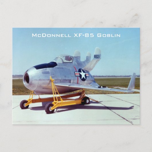 McDonnell XF-85 Goblin Briefkaart (Voorkant)