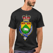 McDonough Coat of Arms Family Crest T-shirt (Voorkant)
