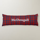 McDougall Clan Tartan Pset Body Pillow Lichaamskussen (Voorkant)