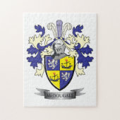 McDougall Family Crest Coat of Arms Legpuzzel (Verticaal)