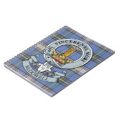 McDowell Crest + Tartan-laptop Notitieboek (Linkerzijde)