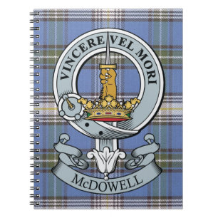 McDowell Crest + Tartan-laptop Notitieboek