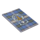 McDowell Crest + Tartan-laptop Notitieboek (Rechterzijde)