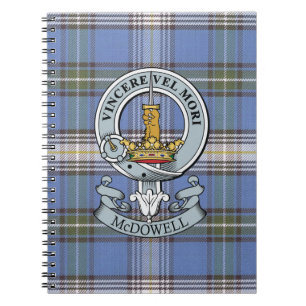McDowell Crest + Tartan-laptop Notitieboek
