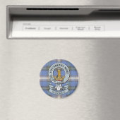 McDowell Crest + Tartan Magnet (Insitu (Vaatwasser))