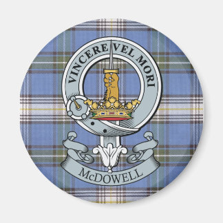 McDowell Crest + Tartan Magnet