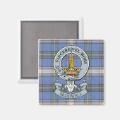 McDowell Crest + Tartan Magnet (Voorkant / Achterkant)