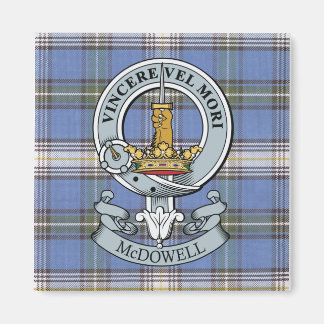 McDowell Crest + Tartan Magnet