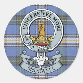 McDowell Crest + Tartan Sticker Pack