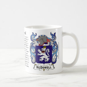 McDowell, de Origin, de Betekenis en de Crest Mu Koffiemok