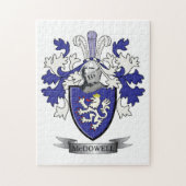 McDowell Family Crest Coat of Arms Legpuzzel (Verticaal)