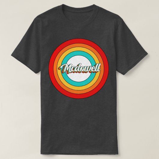 McDowell Naam Shirt  McDowell Circle (Design voorkant)