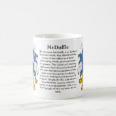 McDuffie, de Oorsprong, de Betekenis en de Crest Koffiemok (Center)