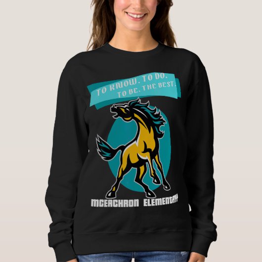 Mceachron elementaire mosterd om te weten te komen trui (Voorkant)