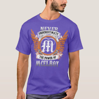 McElroy Name Shirt onderschat nooit de kracht O