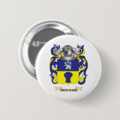 McEwan Wapenkat (familiekust) Ronde Button 5,7 Cm (Voorkant /achterkant)